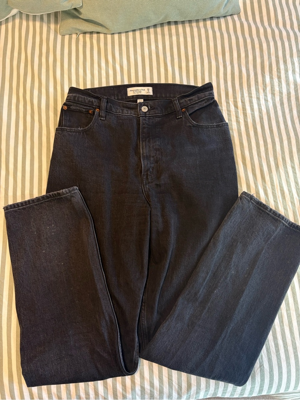 Women’s Curve Love 90s Straight Ultra High Rise Jeans - Black
